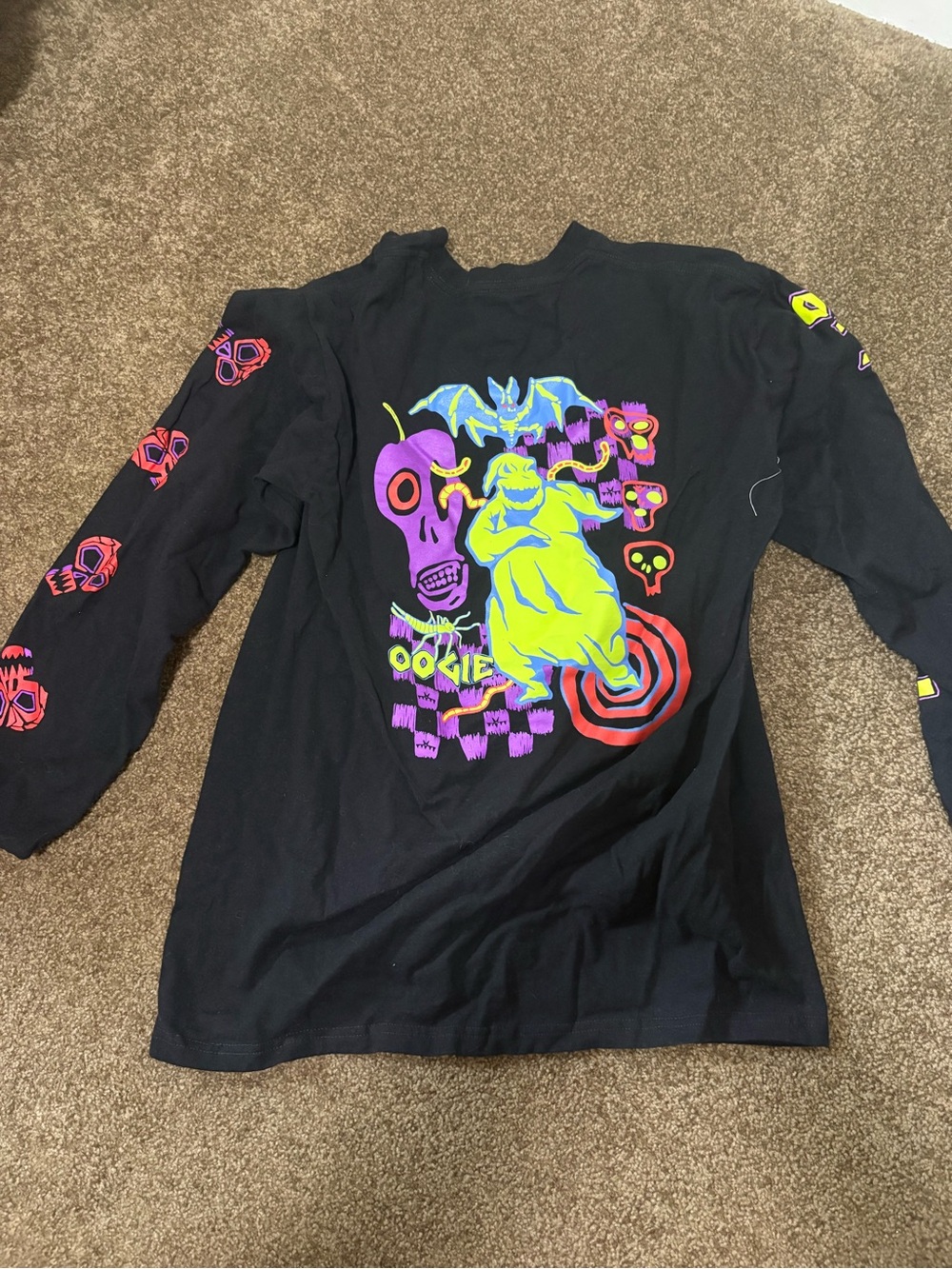 Vans Long Sleeved Oogie Boogie Shirt
